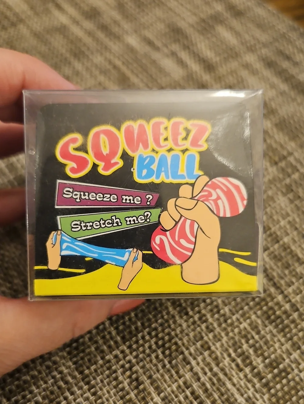 NEW! Squeez Ball Purple & Pink